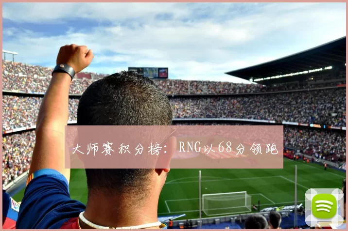 大师赛积分榜：RNG以68分领跑